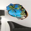 Tropical beach - ambiance-sticker.com
